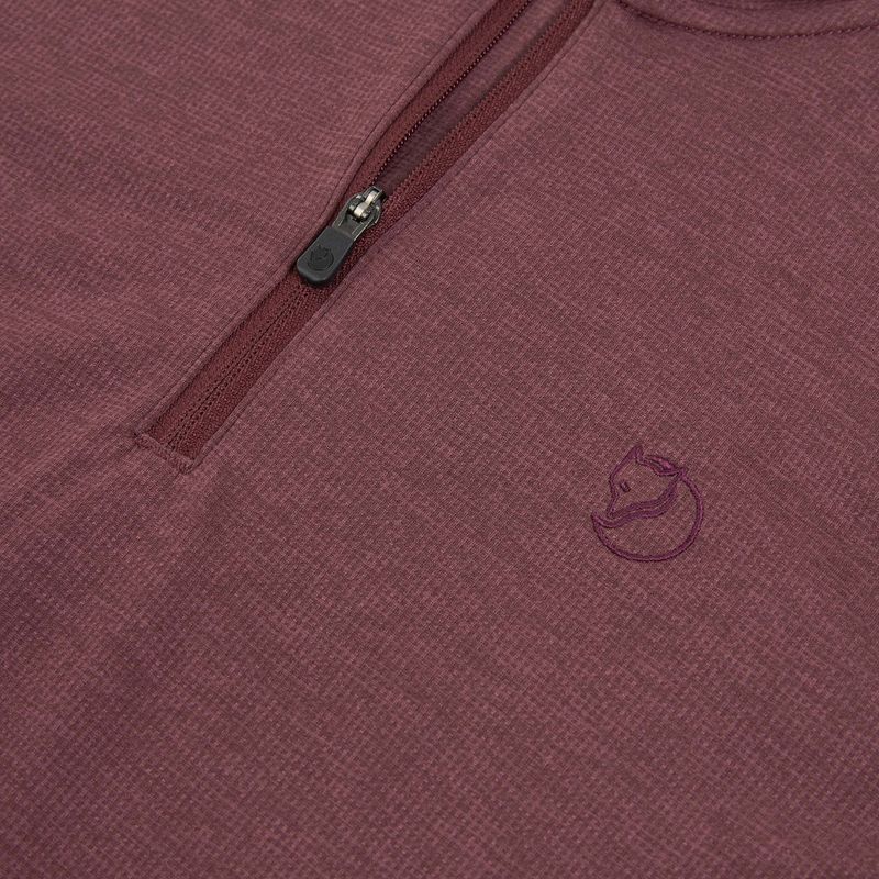 Női trekking pulóver Fjällräven Abisko Day Hike Half Zip port 3