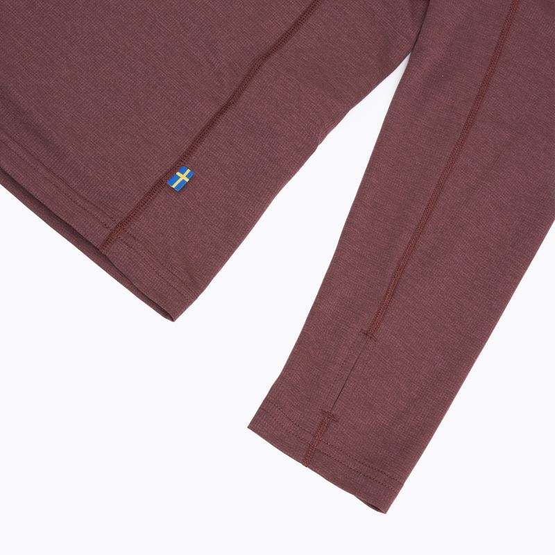 Női trekking pulóver Fjällräven Abisko Day Hike Half Zip port 4