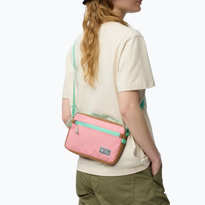 Tasak Fjällräven Vardag Pocket Large poppy pink/khaki dust 3