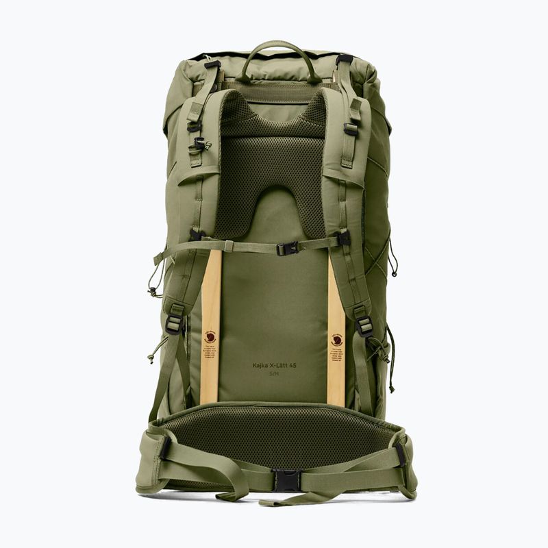 Túrahátizsák Fjällräven Kajka X-Lätt 45 l green 3