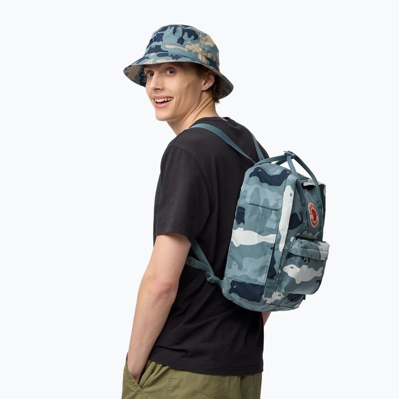 Városi hátizsák Fjällräven Kanken Graphics 16 l nimbus blue/hidden animals 8