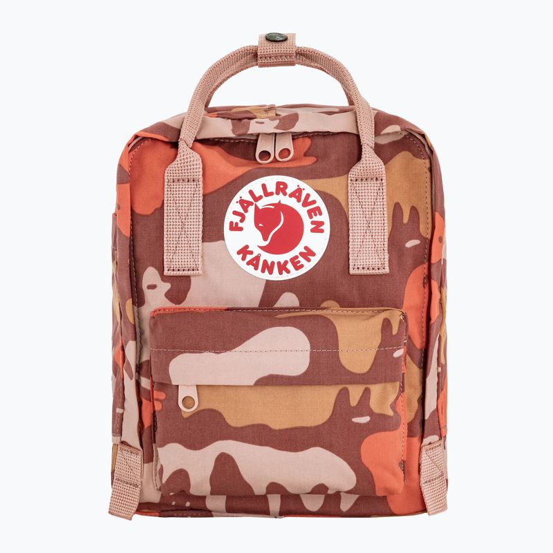 Városi hátizsák Fjällräven Kanken Graphics Mini 7 l chalkrose/hidden animals