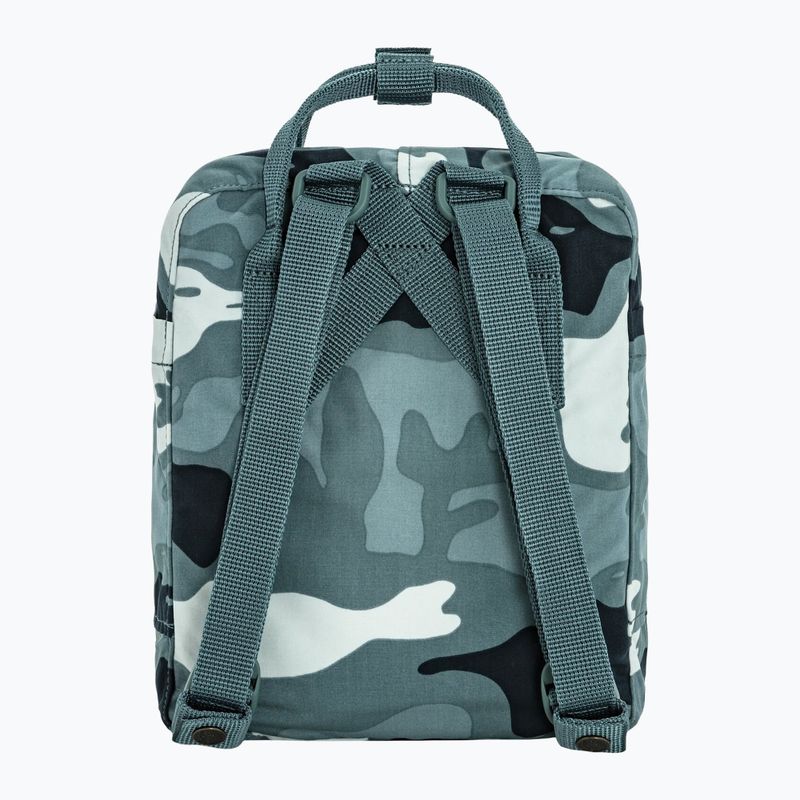 Városi hátizsák Fjällräven Kanken Graphics Mini 7 l nimbus blue/hidden animals 3