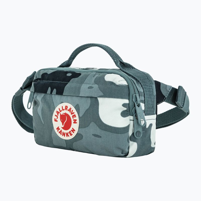 Övtáska Fjällräven Kanken Graphics Hip Pack nimbus blue/hidden animals 2