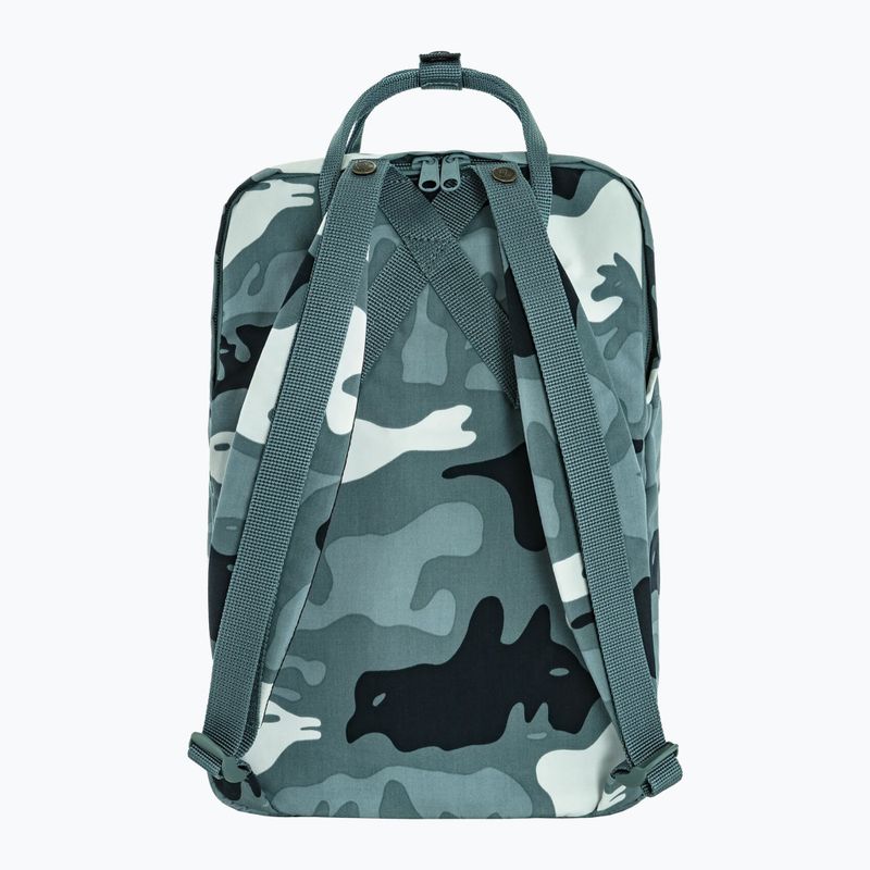 Városi hátizsák Fjällräven Kanken Graphics Laptop 15" 18 l nimbus blue/hidden animals 3