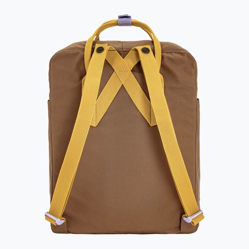 Városi hátizsák Fjällräven Kånken Concept 16 l khaki dust/kantarell 2