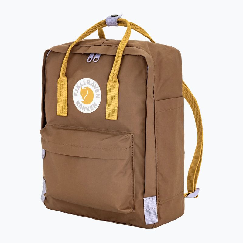 Városi hátizsák Fjällräven Kånken Concept 16 l khaki dust/kantarell 3
