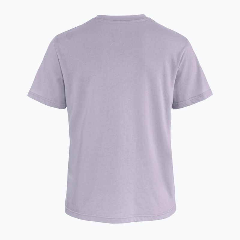 Női póló Fjällräven Fox Boxy Logo lavender mist 2