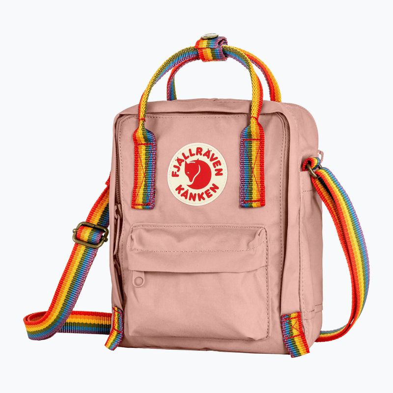 Tasak Fjällräven Kanken Rainbow Sling 2,5 l chalk rose/rainbow 2
