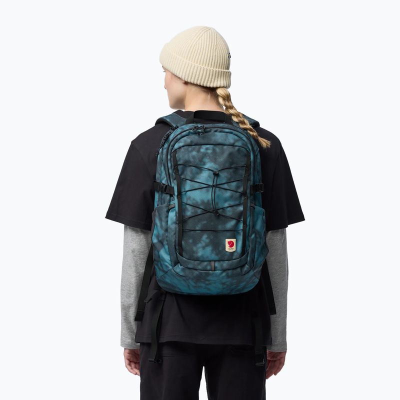Városi hátizsák Fjällräven Skule Graphics Sling 28 l teal/shade 4
