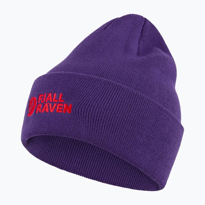 Téli sapka Fjällräven Vardag Beanie dark violet 2