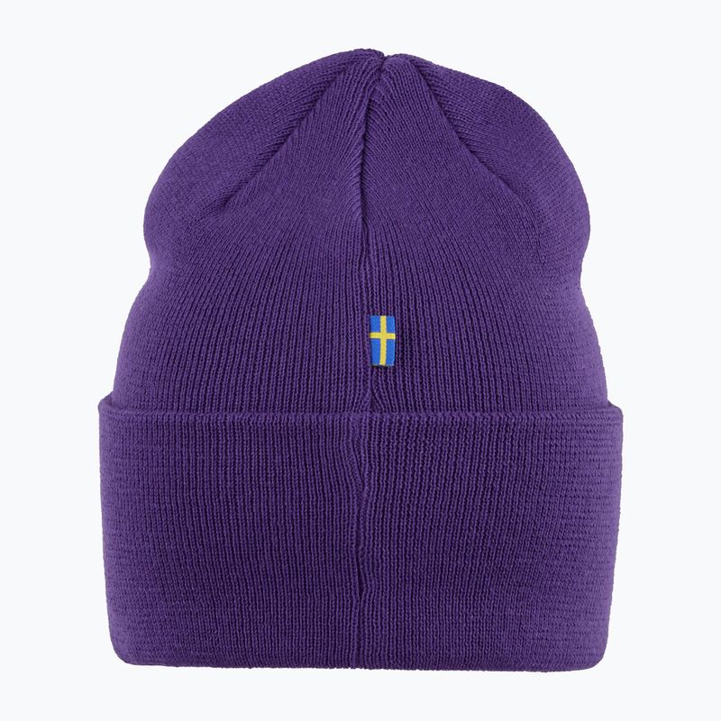 Téli sapka Fjällräven Vardag Beanie dark violet 3