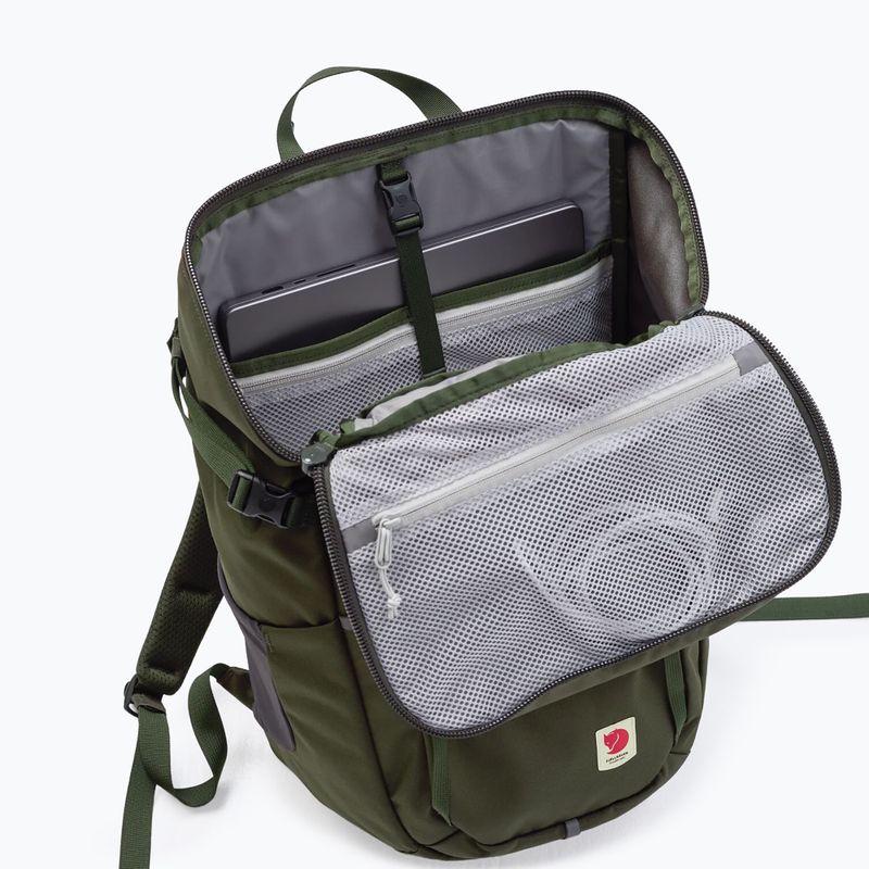 Városi hátizsák Fjällräven Skule Top Zip 30 l deep forest 4