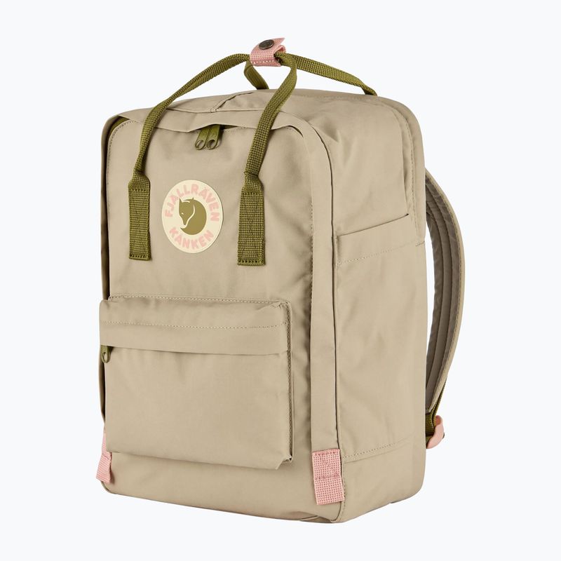 Városi hátizsák Fjällräven Kanken Koncept Laptop 15" 18 l fossil/foliage green 2