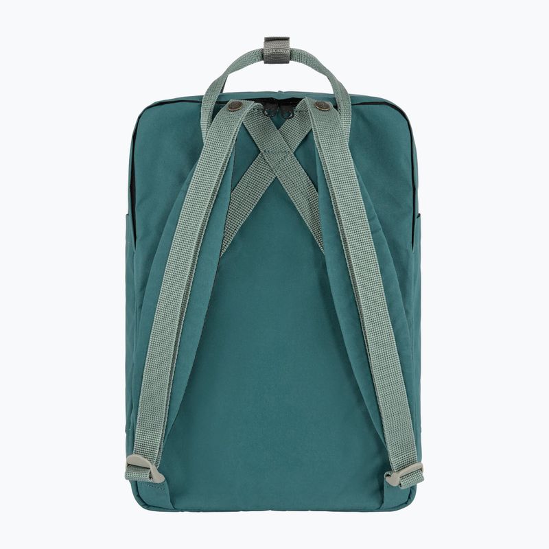 Városi hátizsák Fjällräven Kanken Koncept Laptop 15" 18 l teal/frost green 3