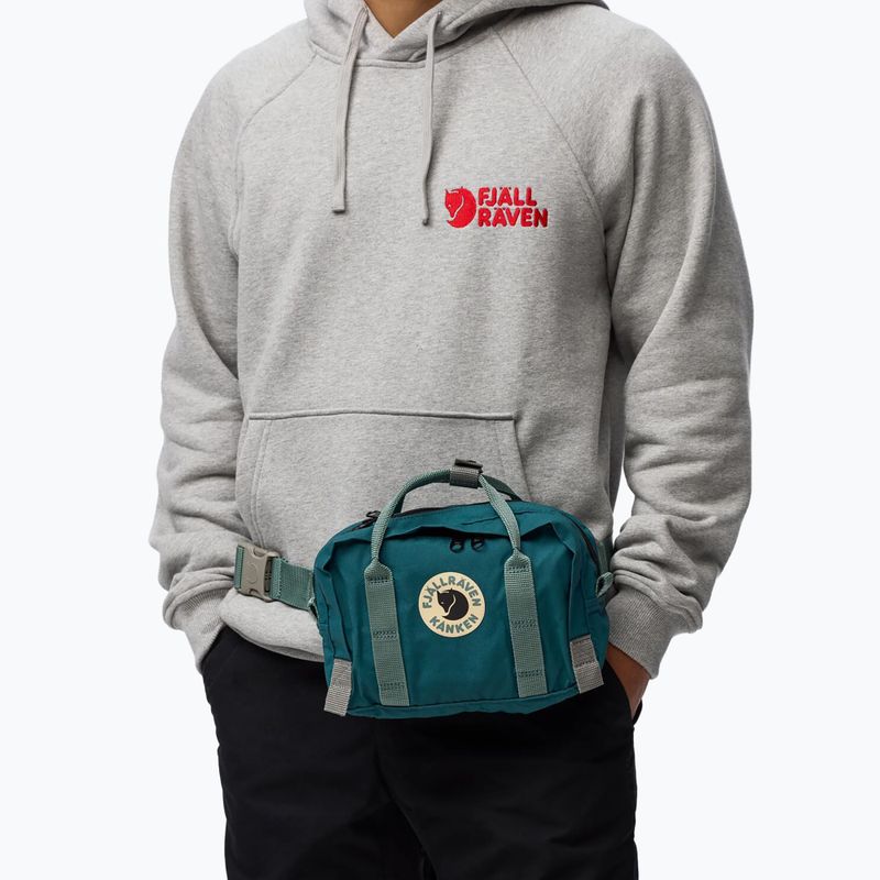 Övtáska Fjällräven Kanken Koncept 4 l teal/frost green 4
