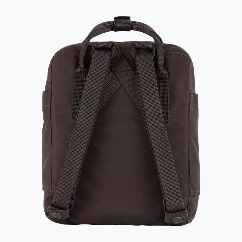 Városi hátizsák Fjällräven Kanken Mini 7 l black oak 3