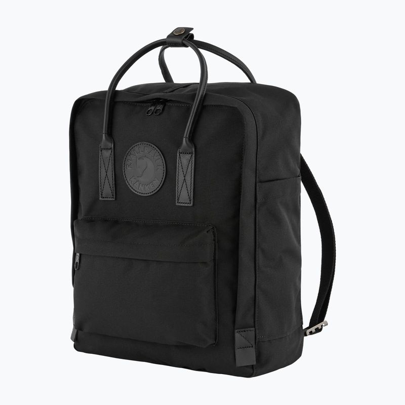 Városi hátizsák Fjällräven Kanken No. 2 16 l black/black 2