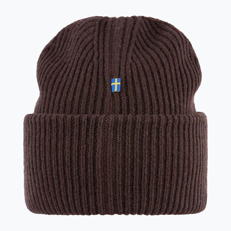Téli sapka Fjällräven 1960 Logo Hat black oak 3