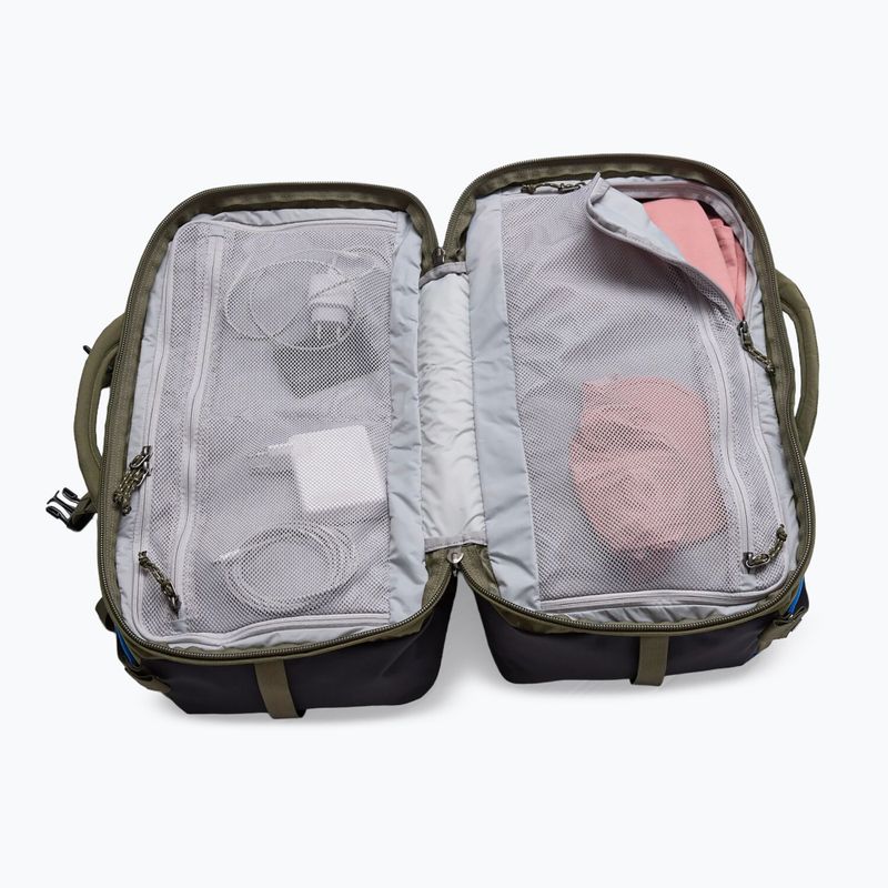 Utazótáska Fjällräven Vardag Splitpack 45 l Green/Clay 4