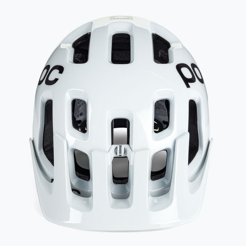 Kerékpáros sisak POC Tectal Race SPIN hydrogen white/uranium black 2