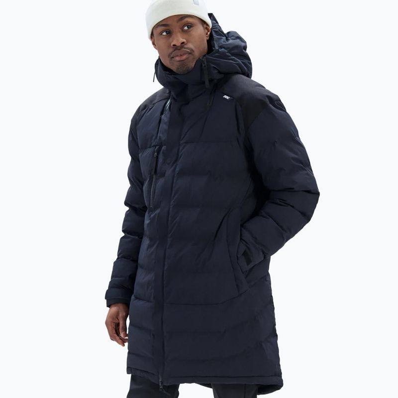 Férfi pehelykabát POC Loft Parka uranium black