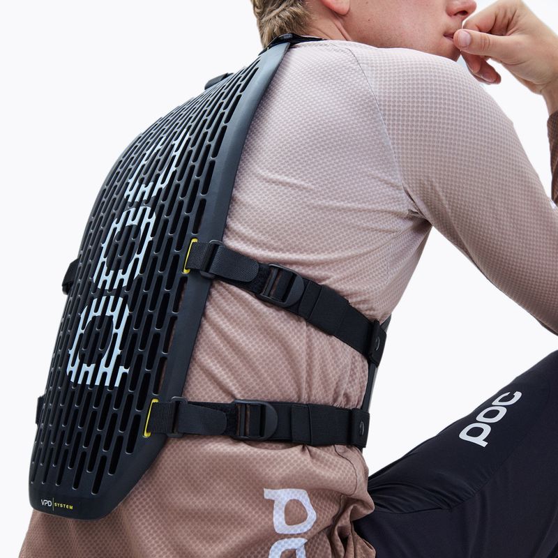Kerékpáros puffer POC VPD System Torso uranium black 8