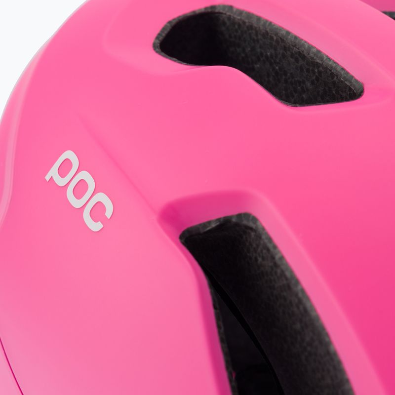 Kerékpáros sisak POC Axion SPIN actinium pink matt 7