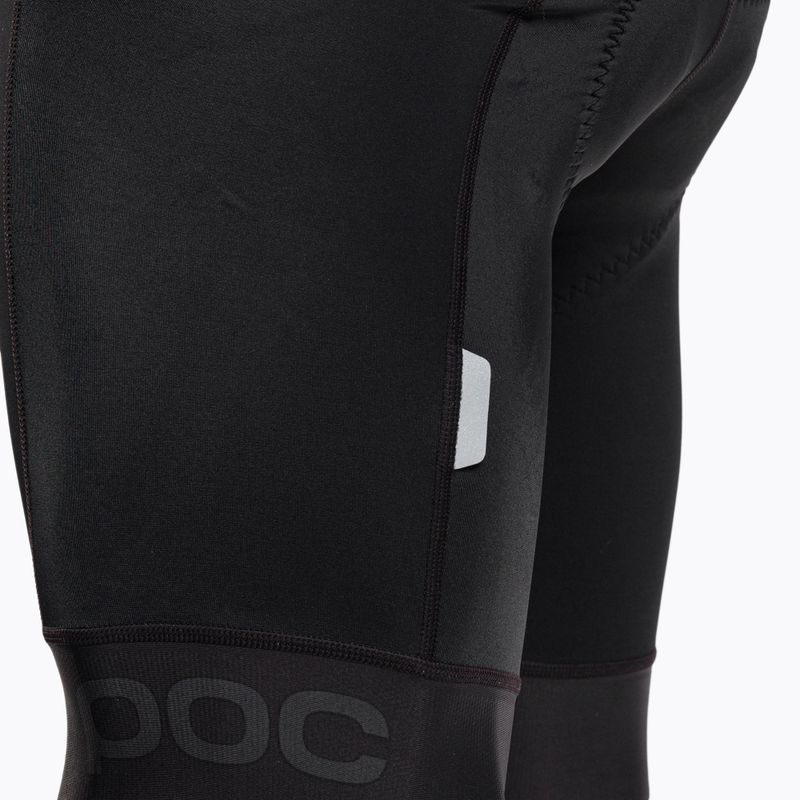 Férfi kerékpáros rövidnadrág POC Pure VPDs Bib Shorts uranium black/uranium black 8
