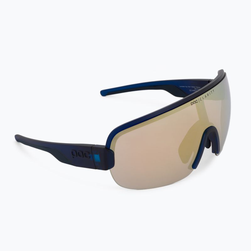 Kerékpáros szemüveg POC Aim lead blue/clarity road gold