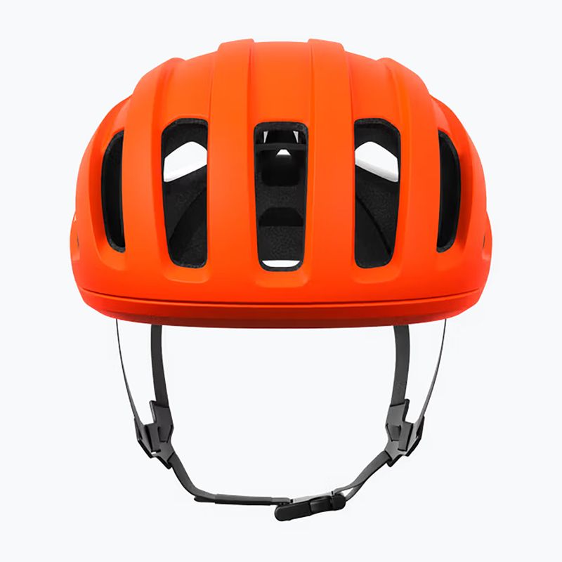 Kerékpáros sisak POC Amidal orange matt/uranium black matt/hydrogen white matt 2