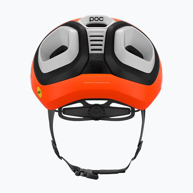 Kerékpáros sisak POC Amidal orange matt/uranium black matt/hydrogen white matt 3