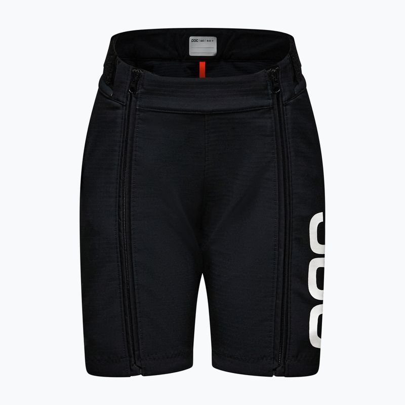 Gyermek sínadrág POC Race Shorts uranium black 6