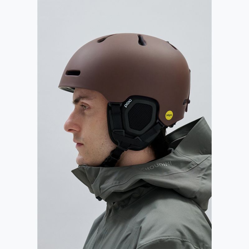 Sísisak POC Fornix MIPS bronzite brown matt 6