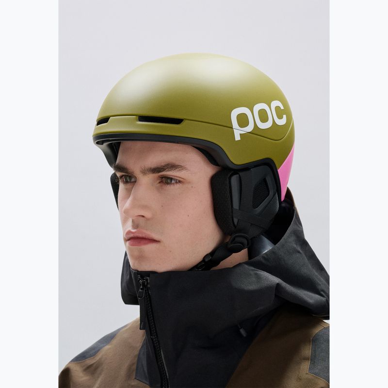 Sísisak POC Obex Contour olivine green matt/thulite pink matt 5