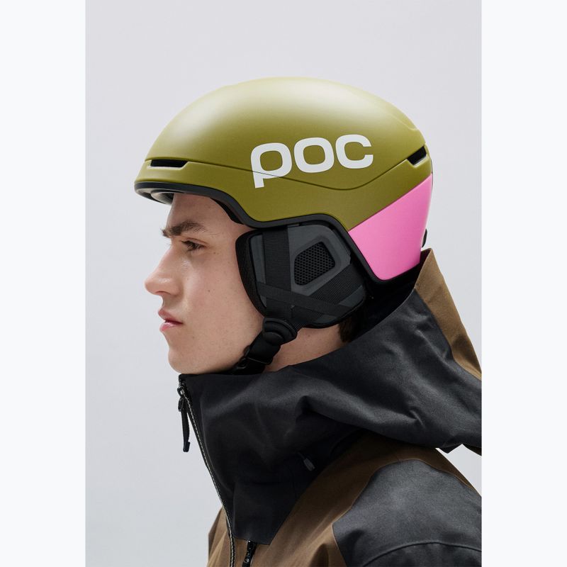 Sísisak POC Obex Contour olivine green matt/thulite pink matt 7