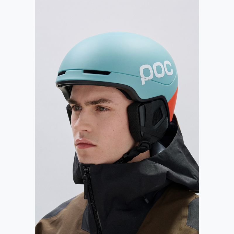 Sísisak POC Obex Contour indicolite blue matt/carnelian orange matt 5