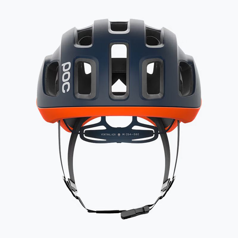 Kerékpáros sisak POC Ventral Air Mips apatite navy matt/orange matt/hydrogen white matt 2