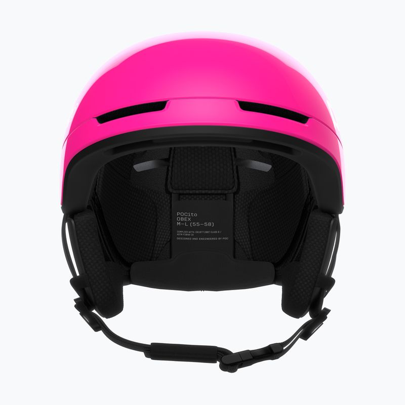 Gyerek sísisak POC Pocito Obex MIPS Jr fluorescent pink 3