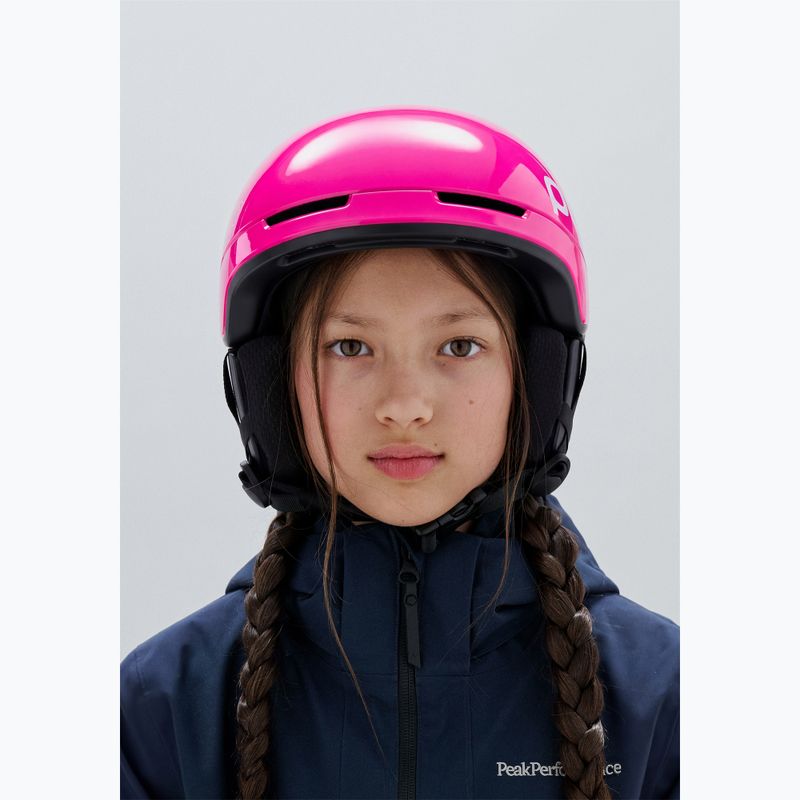 Gyerek sísisak POC Pocito Obex MIPS Jr fluorescent pink 6