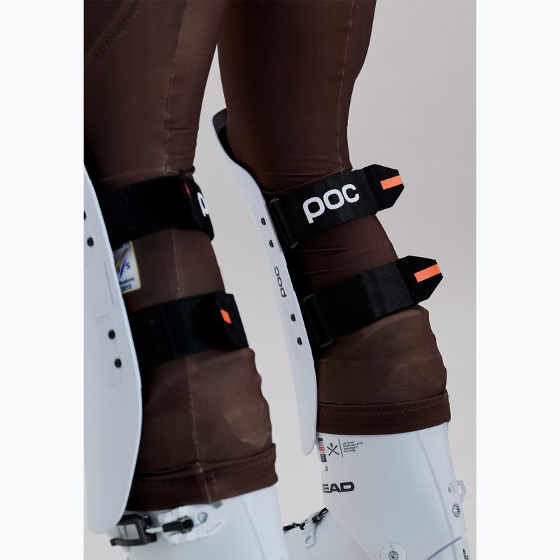Lábszárvédők POC Shins Race hydrogen white 6