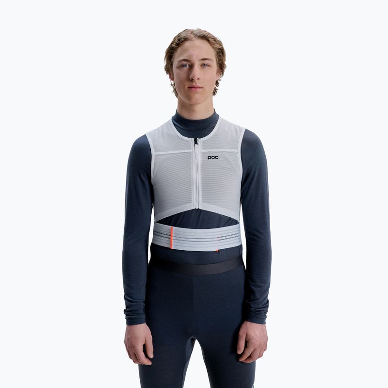 Hátvédő POC VPD Max Race Vest hydrogen white 4