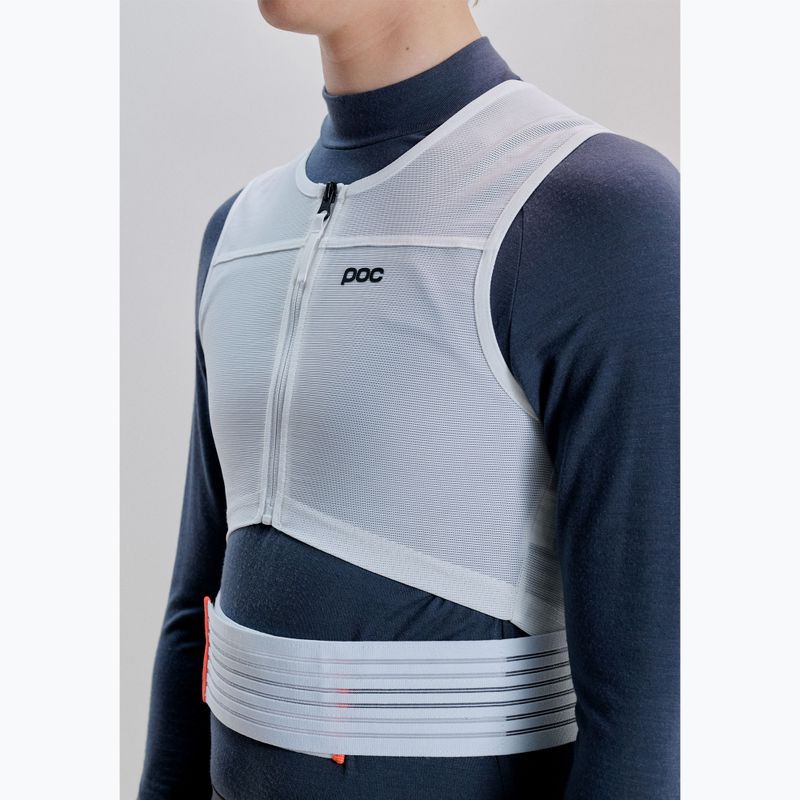 Hátvédő POC VPD Max Race Vest hydrogen white 6