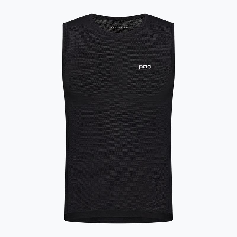 Férfi kerékpáros izzadságelvezető felső POC Layer Mid uranium black 5