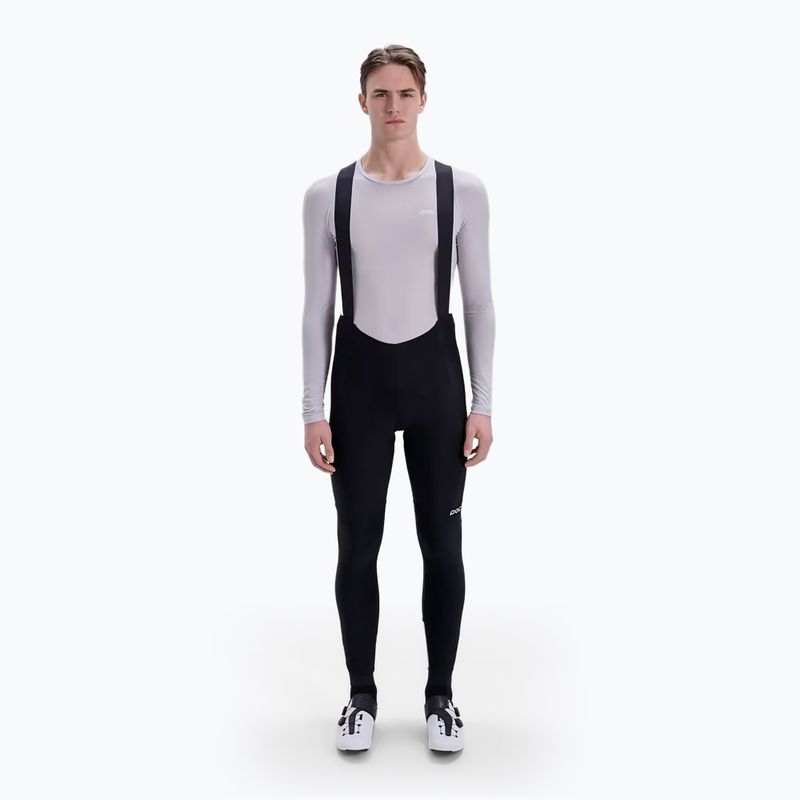 Férfi kerékpáros hosszú ujjú póló POC Layer Mid Jersey granite Grey 2
