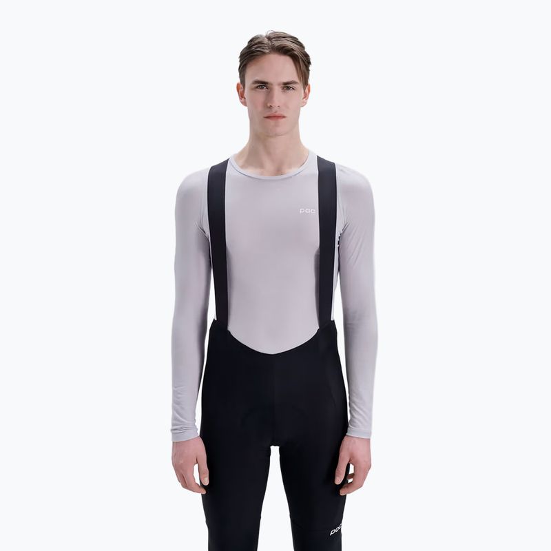 Férfi kerékpáros hosszú ujjú póló POC Layer Mid Jersey granite Grey 4