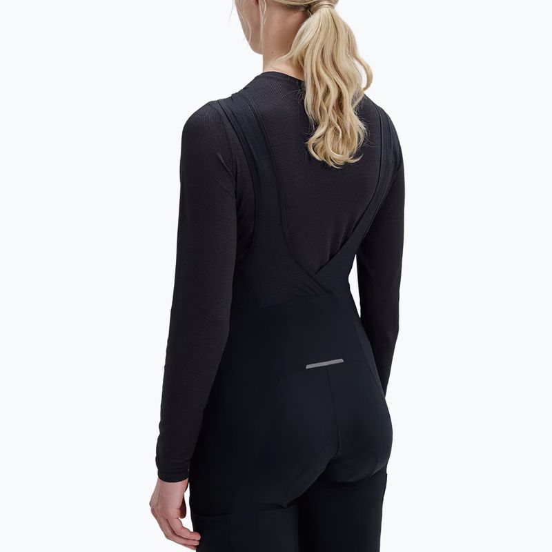 Női kerékpáros hosszú ujjú póló POC Layer Mid Jersey uranium black 2