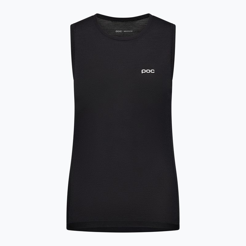 Női kerékpáros izzadságelvezető felső POC Layer Mid uranium black 6