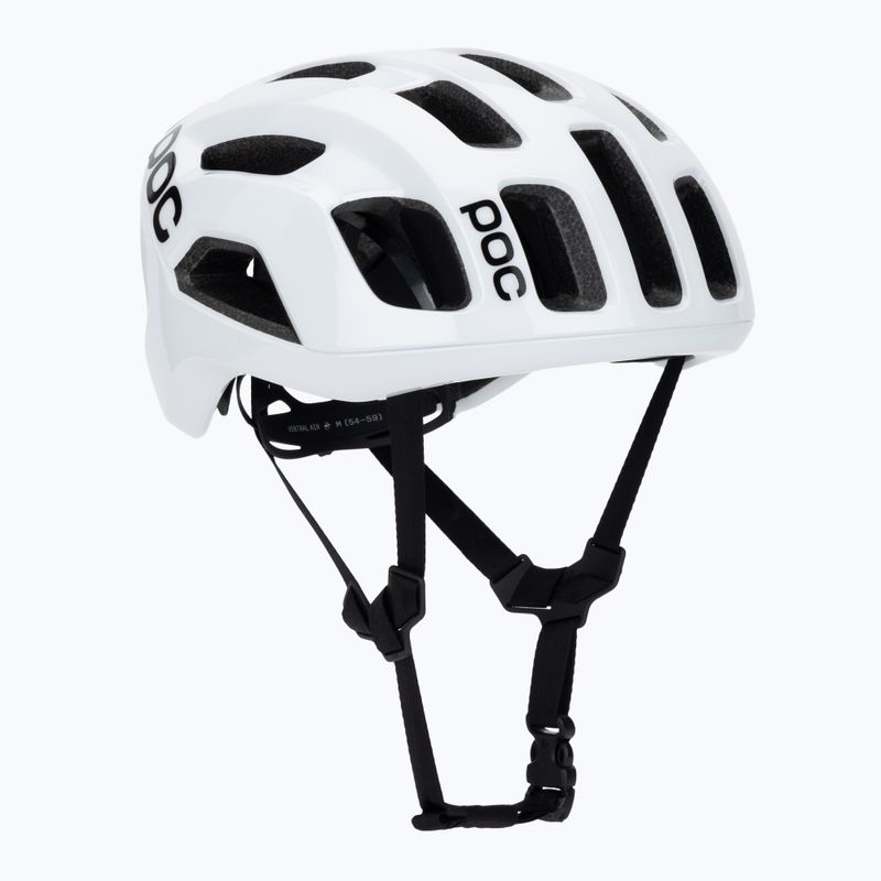 Kerékpáros sisak POC Ventral Air MIPS hydrogen white/uranium black matt w. logo