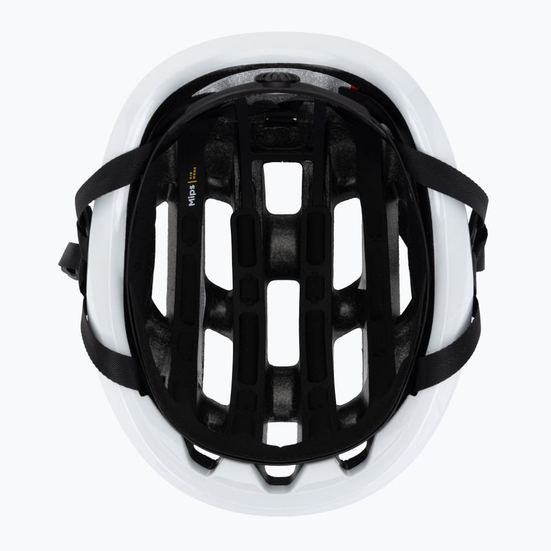 Kerékpáros sisak POC Ventral Air MIPS hydrogen white/uranium black matt w. logo 5